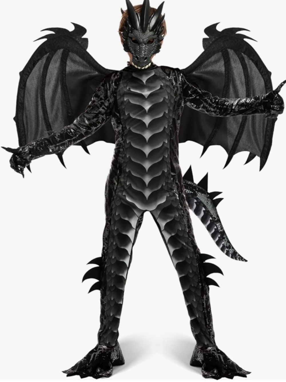 Spooktacular Creations Halloween Kids Dragon Costume Size Small (5-7)